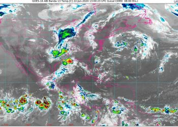 Pronóstico de lluvias en Campeche, Yucatán y Quintana Roo por onda tropical número 7