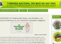 En Defensa del Campo y las Semillas, y en contra de la Reforma a la Ley Federal de Variedades Vegetales