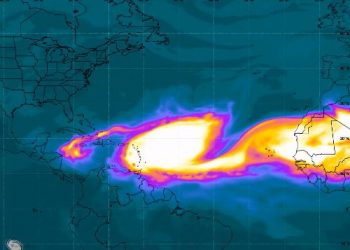 Polvo del Sahara cubrirá la Península de Yucatán, la próxima semana