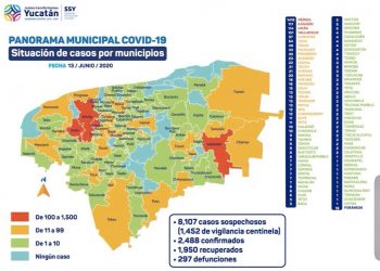 En México ya hay 16,872 muertes por COVID-19 / Reportan 8 nuevos fallecimientos en Yucatán