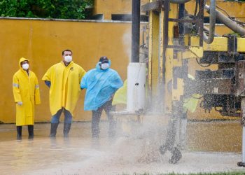El Ayuntamiento de Merída construye de manera emergente 190 pozos profundos para evitar mayores encharcamientos por las lluvias en varias zonas de la capital yucateca