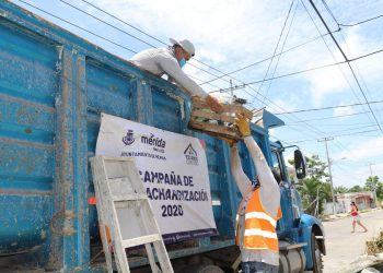 El alcalde Renán Barrera recuerda a la población no seguir sacando basura a las calles: ya se acabó la descacharrización