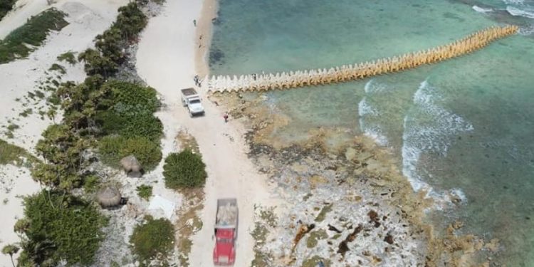 Salvemos Manglar Tajamar, Red Tulum sostenible, Moce Yax Cuxtal Y grupo Gema del Mayab, lograron la suspensión definitiva, sin garantía de por medio, de las obras abusivas ubicadas en el ecosistema de Chemuyil y Chemuyilito