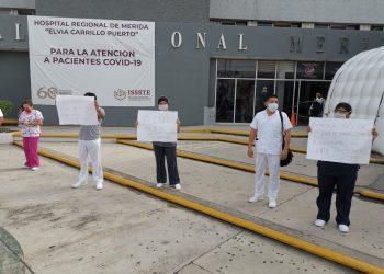 El hospital Regional “Elvia Carrillo Puerto” del ISSSTE se encuentra en muy malas condiciones desde hace muchos años / Trabajadores denunciaron precariedad y riesgos por mala calidad de equipos para afrontar el Sars Cov 2