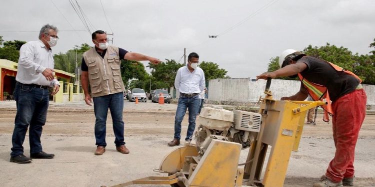 Ayuntamiento de Mérida trabaja en rehabilitar y mejorar calles dañadas por las lluvias, afirman