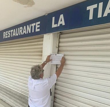 Gobierno del Estado clausura 37 negocios por no cumplir con medidas de prevención de contagios