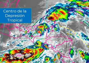 “Cristobal” se degradó a depresión tropical y provoca lluvias extraordinarias en la Península de Yucatán