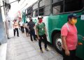 En el inicio de  la ola 1 de la reactivación económica en el Estado se respetan las medidas sanitarias y de sana distancia en el transporte público, según monitoreo de las autoridades estatales del sector