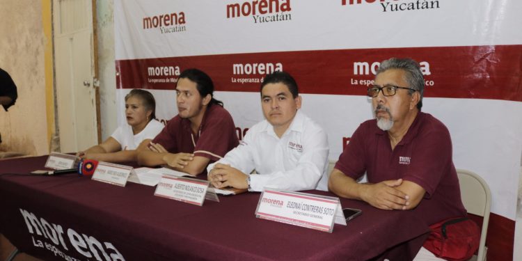 Morena en Yucatán no se encuentra realizando reuniones con el fin de organizar comités municipales ni tampoco estamos haciendo campaña de afiliación dice en comunicado