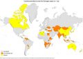La Unión Europea abrirá a partir del 1 de julio sus fronteras a 14 países considerados “seguros” en materia de COVID-19; no figuran en la lista México, Estados Unidos, Rusia o Brasil / La lista se revisará cada 2 semanas / De América Latina, únicamente Uruguay es autorizado