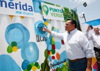 El Ayuntamiento de Mérida reanuda operaciones de los cuatro Mega Puntos Verdes