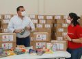 Ayuntamiento de Mérida en coordinación con Save the Children se entregan 6,961 paquetes alimentarios en zonas vulnerables