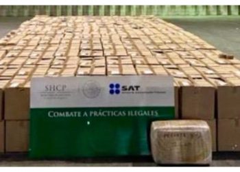 Cae en aduana de Tijuana cargamento de metanfetaminas y marihuana con valor de 3.5 millones de pesos / El SAT realizó el decomiso e informó que se reforzará vigilancia en aduanas del país