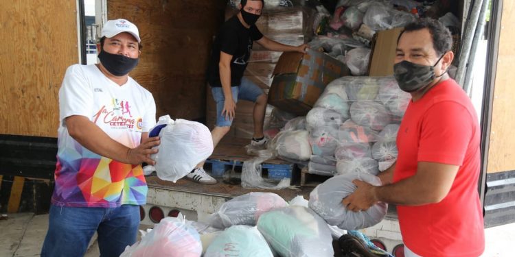 Inicia la quinta entrega casa por casa de apoyos alimentarios para continuar respaldando a las familias yucatecas que más lo necesitan