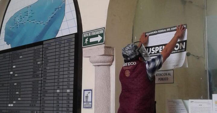 PROFECO Yucatán aplicó “medida precautoria de suspensión de la comercialización” a línea camionera por no exhibir las tarifas del servicio de transporte de pasajeros cuando éstos abordan en lugares intermedios de la ruta