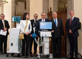 Presentaron ventiladores mexicanos para pacientes que padecen COVID19: “nace una industria nacional para salvar vidas”, afirmó directora del Conacyt