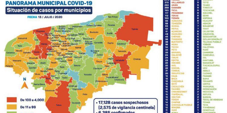 No disminuyen los fallecidos diarios en Yucatán por coronavirus / Mueren 8 mujeres y 8 hombres por el Sars Cov 2 / Los fallecidos eran vecinos de Mérida, Valladolid, Telchac Puerto, Hocabá, Ticul, Buctzotz, Chumayel, Kinchil, Motul y Baca