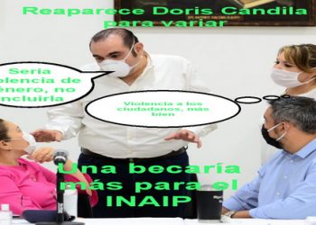El Meme del Día … Y dale que dale, Doris Candila, quiere la beca del INAIP