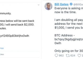 Las cuentas de Twitter del candidato presidencial Demócrata Joe Biden, del ex presidente estadounidense Barack Obama, de la estrella de reality Kim Kardashian West y su esposo Kanye West, y del CEO de Tesla, Elon Musk, fueron pirateadas el miércoles para promover una estafa de bitcoin / La de Bill Gates también fue pirateada