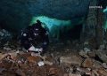 Descubren la mina de ocre más antigua: oscila entre los 12,000 y 10,000 años antes del presente / Se ubica en una cueva inundada de Quintana Roo / Hasta el momento, no se han encontrado restos óseos humanos; sin embargo, se localizaron herramientas rudimentarias de excavación