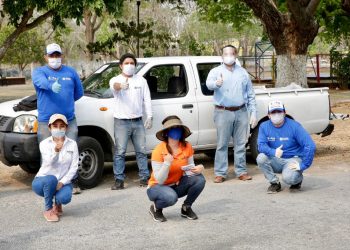 El alcalde Renán Barrera reconoce el trabajo y compromiso de los brigadistas municipales en el apoyo a las familias más necesitadas del municipio de Mérida