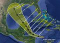 La Conagua informó esta mañana  que se formó la Depresión Tropical Catorce en el Mar Caribe / Los modelos de Pronóstico indican que el próximo fin de semana se aproximaría a costas de Quintana Roo