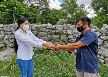Gobierno del Estado continúa entregando apoyos a apicultores yucatecos / A través de la Seder, distribuye ejemplares de abejas reina entre productores apícolas de diversos municipios