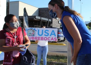 La diputada federal Cecilia Patrón llamó a tomar conciencia del peligro en el que estamos todos por el coronavirus / Invita a utilizar cubrebocas a los ciudadanos