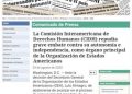 La Comisión Interamericana de Derechos Humanos (CIDH) repudia grave embate contra su autonomía e independencia, como órgano principal de la Organización de Estados Americanos: Luis Almagro viola reglamento y se niega a reconocer a Paulo Abrao, como Secretario Ejecutivo