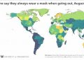 Pronostican 310.000 muertes para diciembre por coronavirus en Estados Unidos, con unas 2.000 diarias para entonces, aunque la cifra de víctimas podría ser muy superior, con hasta 6.000 por día