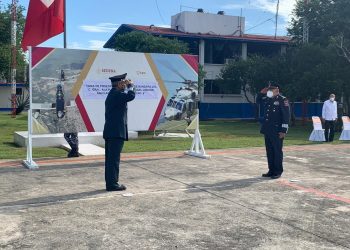 Relevo: tomó posesión, Juan Ángel Jardón Aguilar, como comandante de la Base Aérea Militar No. 8, con sede en Mérida