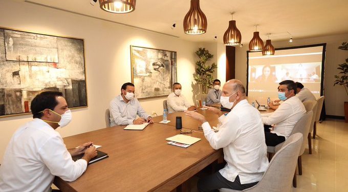 Acuerdan el gobernador Mauricio Vila Dosal y Juan Ferrer director del Insabi continuar “fortaleciendo el sistema de salud en Yucatán”