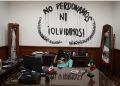 Colectivos feministas y familiares de víctimas convirtieron las oficinas de la Comisión Nacional de Derechos Humanos “en una casa de refugio para mujeres vulneradas por un delito”