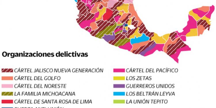 En Yucatán opera la delincuencia organizada según la UIF: el Cártel del Pacífico, Los Zetas y el Cártel del Golfo así como en Campeche y Quintana Roo