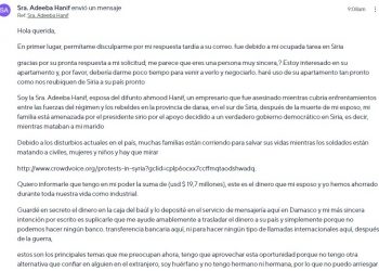 Otro fraude vía internet circula en Yucatán entre personas y empresas del sector inmobiliario / Una persona que dice ser de origen sirio ha contactado a varias personas que venden o rentar departamentos o casas en Yucatán
