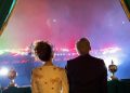 El presidente AMLO encabezó la ceremonia de conmemoración del 210 Aniversario del Grito de Independencia desde el balcón principal del Palacio Nacional con el primer Grito virtual de la historia de México