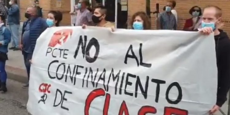 Todavía no es un nuevo bloqueo, pero es algo que se parece mucho dicen en Madrid / A partir de hoy, en la capital española, más de uno de cada diez habitantes únicamente podrá salir de casa “sólo por motivos de fuerza mayor”