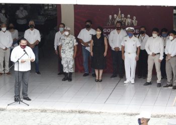 Conmemoraron el 255 aniversario del Natalicio de José María Morelos y Pavón, durante la “Jornada Nacional el Siervo de la Nación” en Campeche