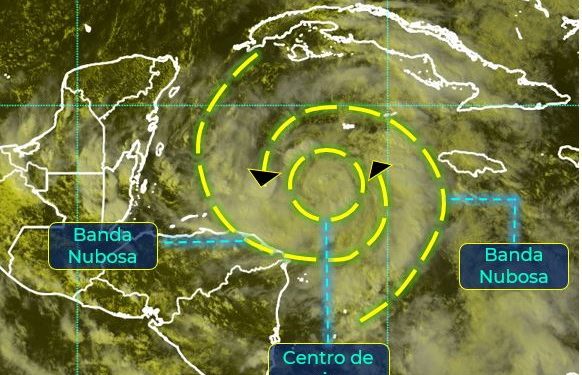 Se formó la depresión tropical veintiocho en el noroeste del mar Caribe / Su centro se localiza a 455 km al este-sureste de Cozumel