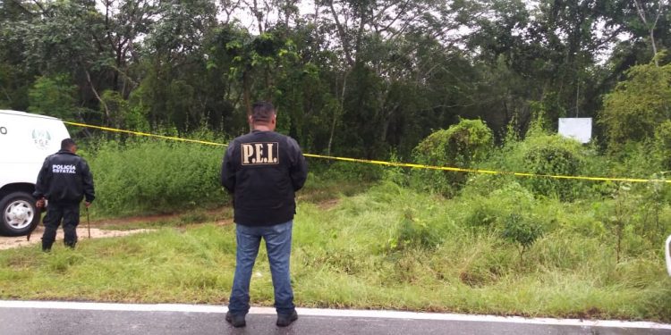 Hallaron esta mañana el cuerpo de la joven E.A.C.C.  en un terreno cercano a la carretera Huhí-Sotuta, según reporte oficial tras semanas de búsqueda