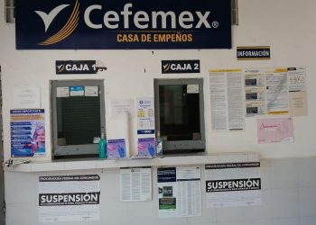 Profeco impone suspensión de la comercialización, colocando sellos para tal efecto, a tres casas de empeño ubicadas en Yucatán: en Mérida, Muna y Progreso