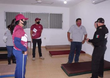 Instalan refugios temporales: Tormenta Tropical Gamma, se localiza a 25 km al nor-noroeste de Tulum, Quintana Roo y a 25 km al sureste de Chemax, Yucatán