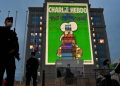 Gobierno turco amenaza con acciones legales contra el semanario satírico francés, Charlie Hebdo, por burlarse del presidente Tayyip Erdogan