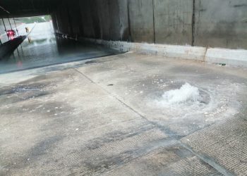 El Paso Deprimido de Prolongación Montejo vuelve a ser víctima de inundaciones / El Ayuntamiento de Mérida anunció su cierre a la circulación