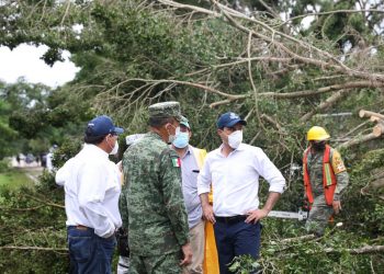 Se restablecen actividades comerciales y laborales en Yucatán tras el paso del huracán Delta / Las clases en todos los niveles educativos reiniciarán el día viernes 9 de octubre excepto en oriente del Estado