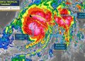 La Tormenta Tropical “Gamma” continúa intensificandose mientras se dirige hacia Quintana Roo generando lluvias torrenciales y vientos muy fuertes