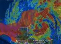 La depresión se convierte en la tormenta tropical Gamma sobre el noroeste del mar Caribe / Onda tropical podría convertirse en ciclón