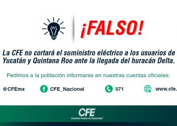 Prevalece infodemia: A través de las redes sociales prolifera falsas noticias relacionadas con el huracán Delta y los efectos que generará a su paso por la región