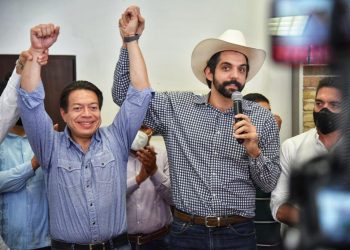 Según el Instituto Nacional Electoral, Mario Delgado ganó con 58.6%, la tercera encuesta por la dirigencia nacional del partido Morena