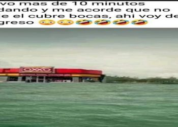 El Meme del Día … Iba al Oxxo pero me regresé, no llevaba el tapabocas